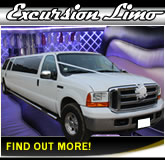 White Excursion American 4x4 graphic